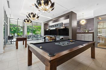 Resident hub with arcade games